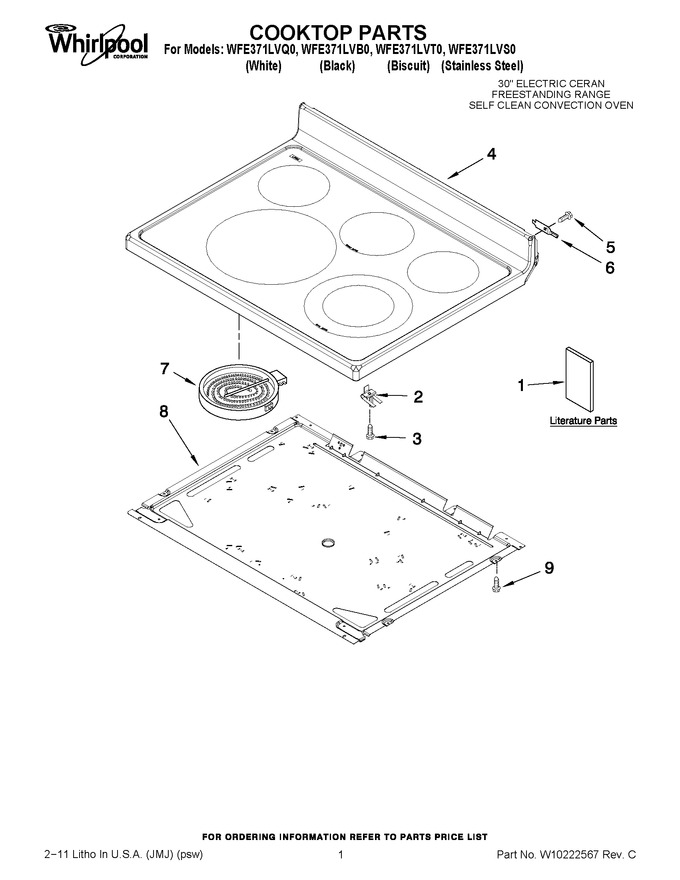 Diagram for WFE371LVS0