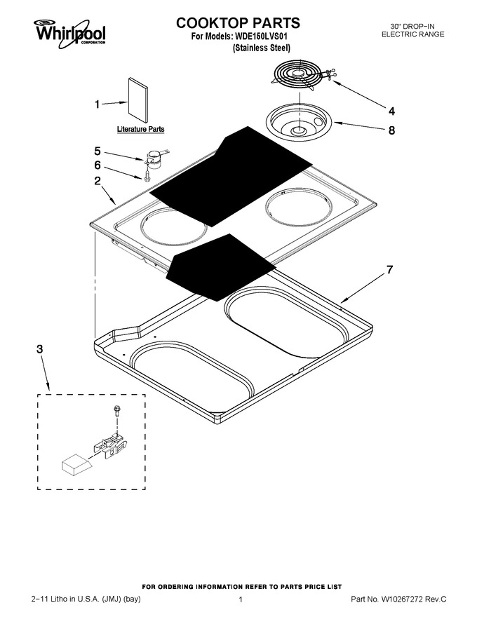 Diagram for WDE150LVS01