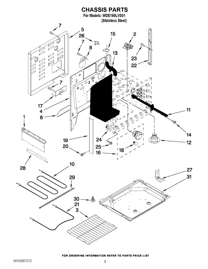 Diagram for WDE150LVS01