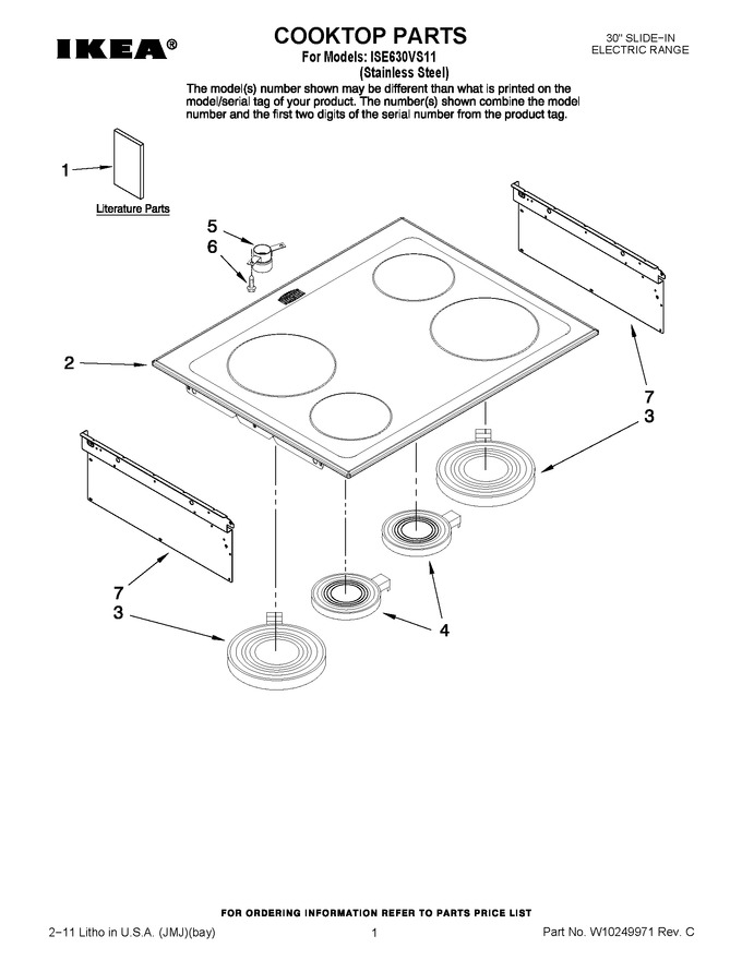 Diagram for ISE630VS11