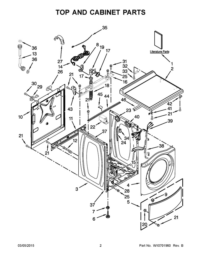 Diagram for CHW8990CW0