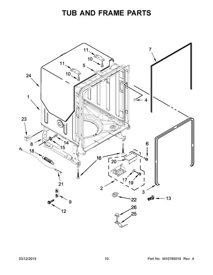 Diagram for KDTE304DPA2