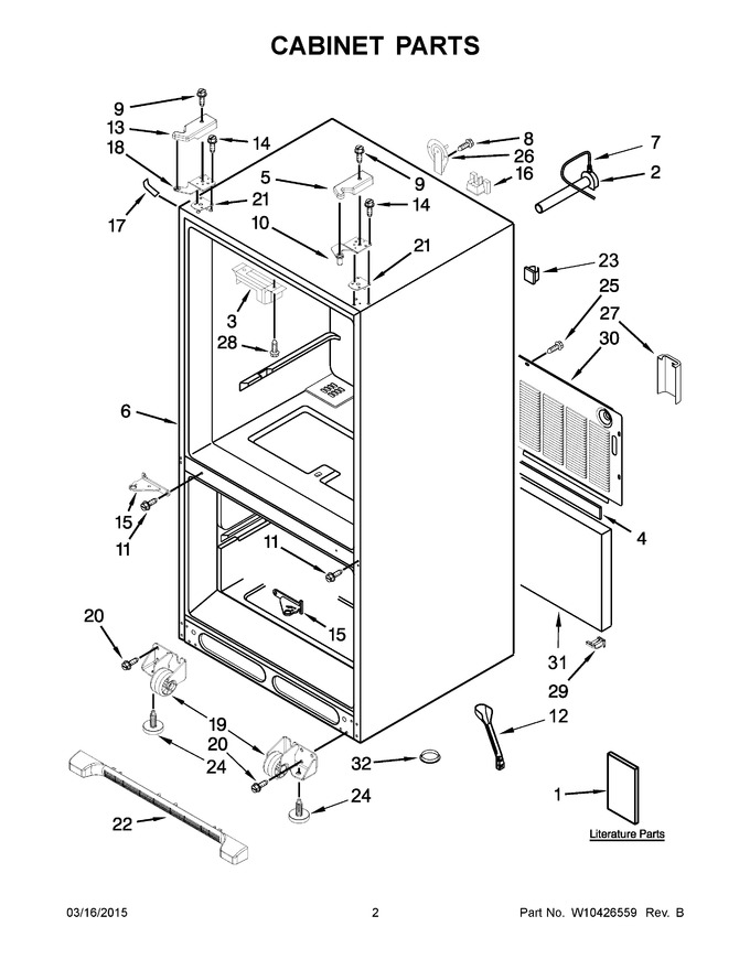 Diagram for KBFS25EWMS5