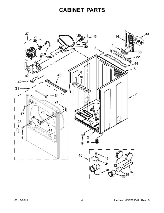 Diagram for WED8700EC0