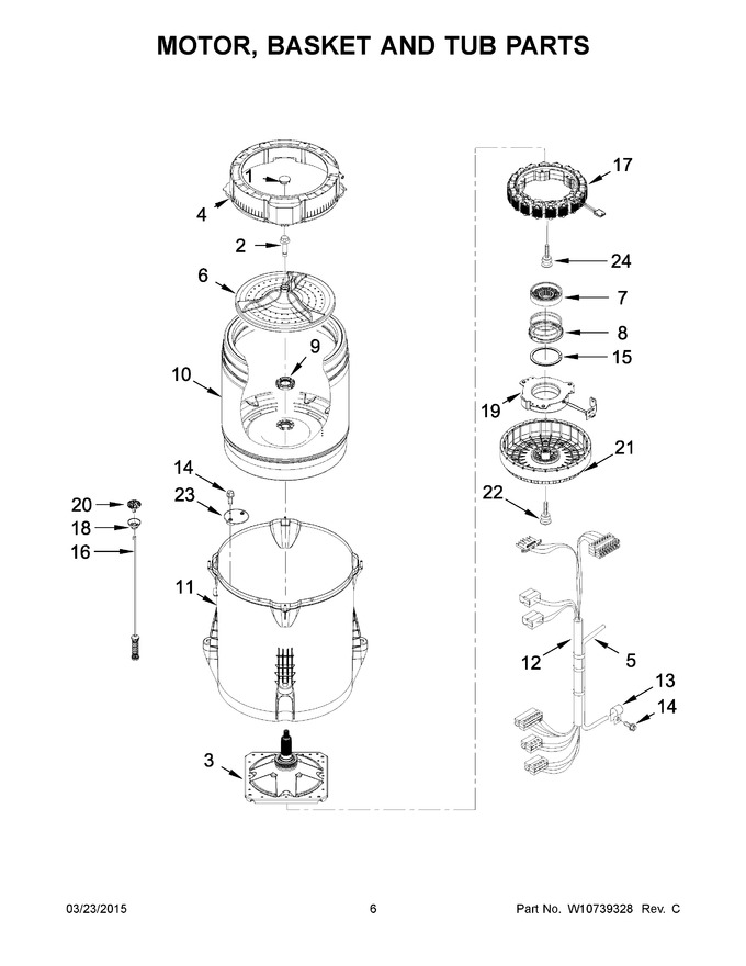 Diagram for WTW8000DW0