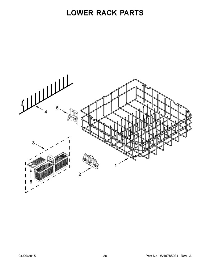 Diagram for KDTE204EWH0