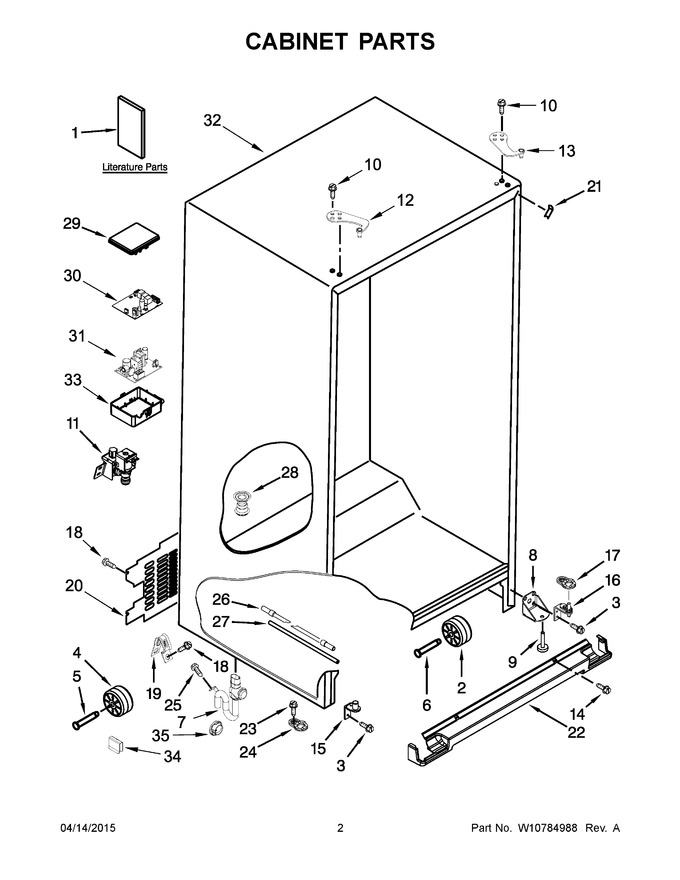 Diagram for KSC24C8EYP04