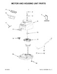 Diagram for 02 - Motor And Housing Unit Parts