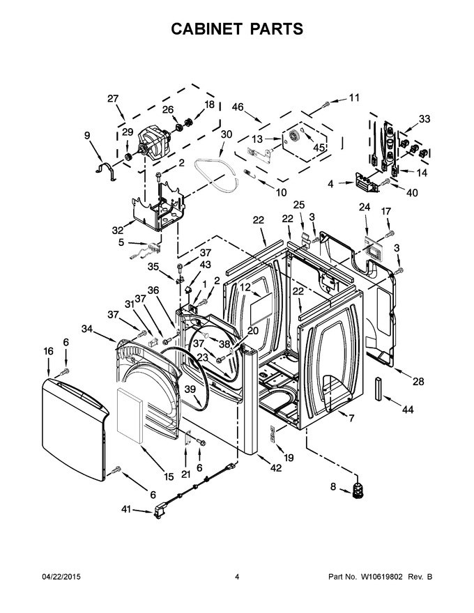 Diagram for WED8000BW0