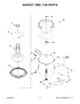 Diagram for 04 - Basket And Tub Parts