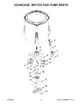 Diagram for 05 - Gearcase, Motor And Pump Parts