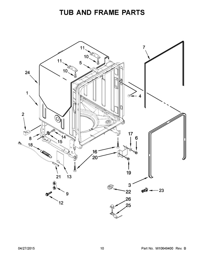 Diagram for KDTE304DPA0