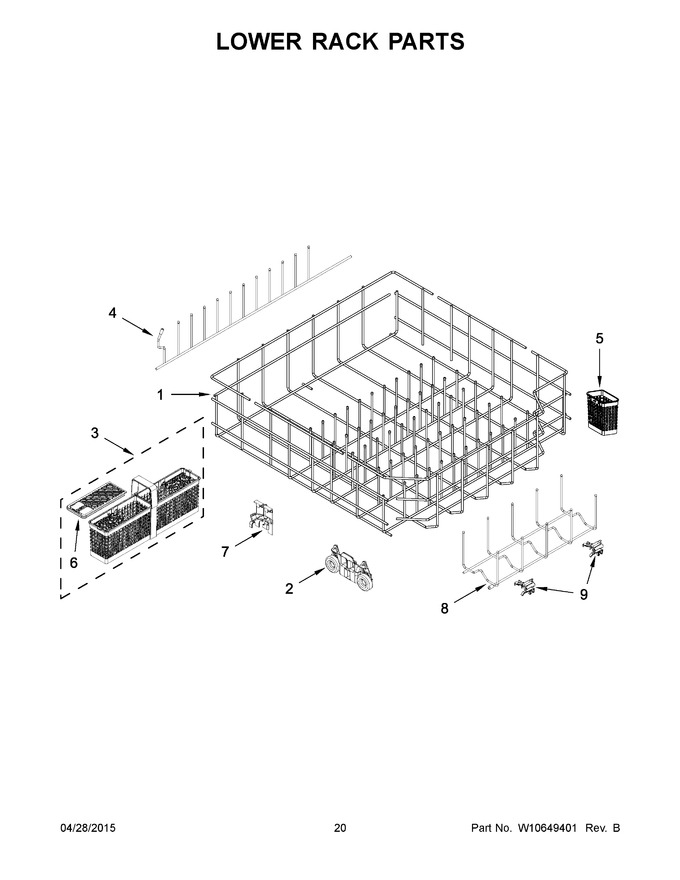 Diagram for KDTE334DSS0