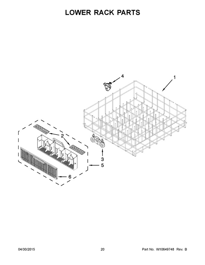 Diagram for WDF750SAYW3