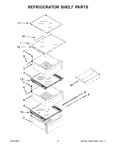 Diagram for 04 - Refrigerator Shelf Parts