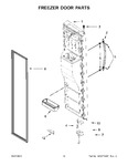 Diagram for 08 - Freezer Door Parts