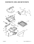 Diagram for 03 - Evaporator, Grid, And Water Parts