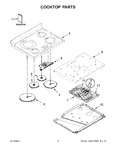 Diagram for 02 - Cooktop Parts