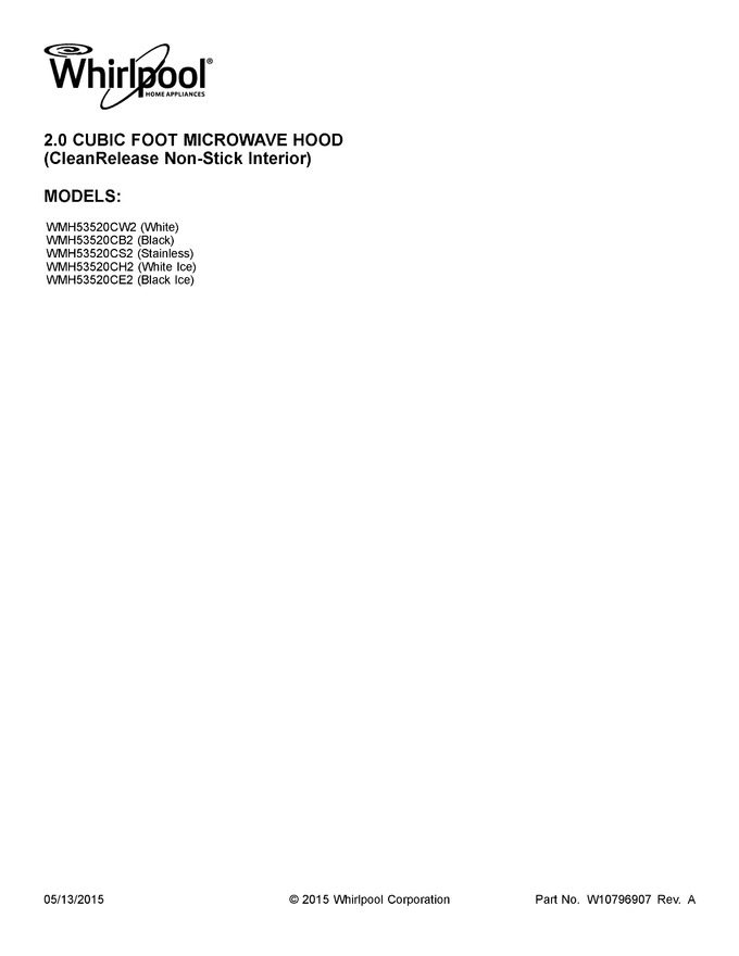 Diagram for WMH53520CH2