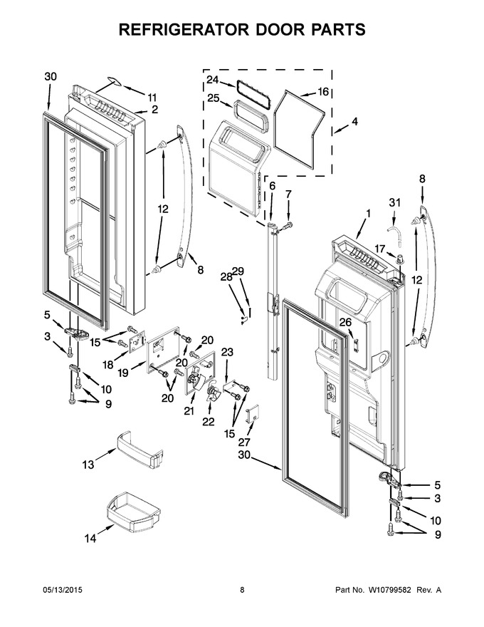 Diagram for WRF757SDEE00