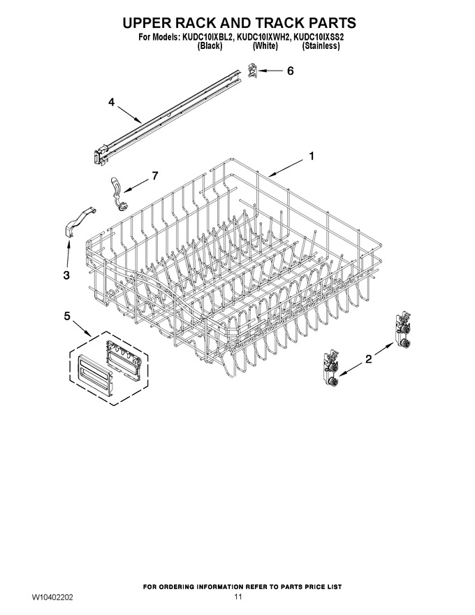 Diagram for KUDC10IXWH2