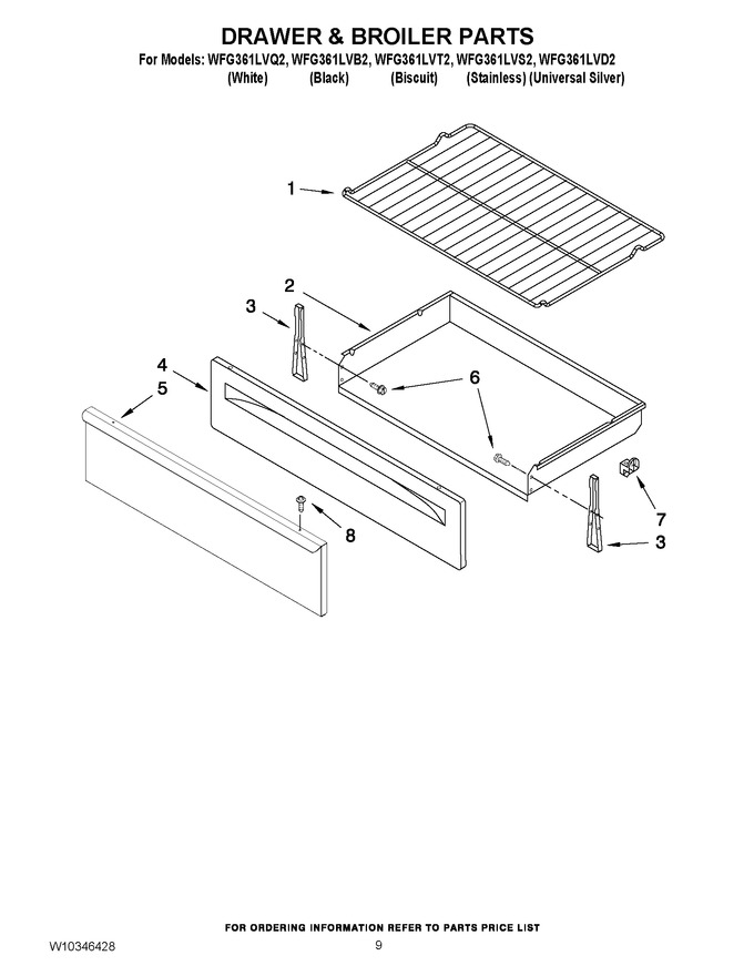Diagram for WFG361LVT2