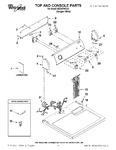 Diagram for 01 - Top And Console Parts
