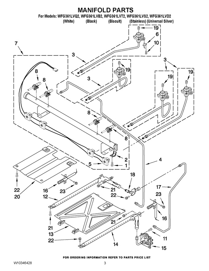 Diagram for WFG361LVT2