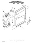 Diagram for 03 - Inner Door Parts