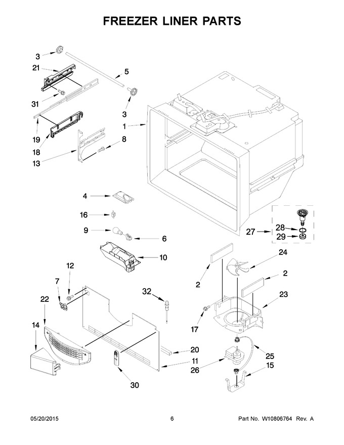 Diagram for KRFC302ESS00