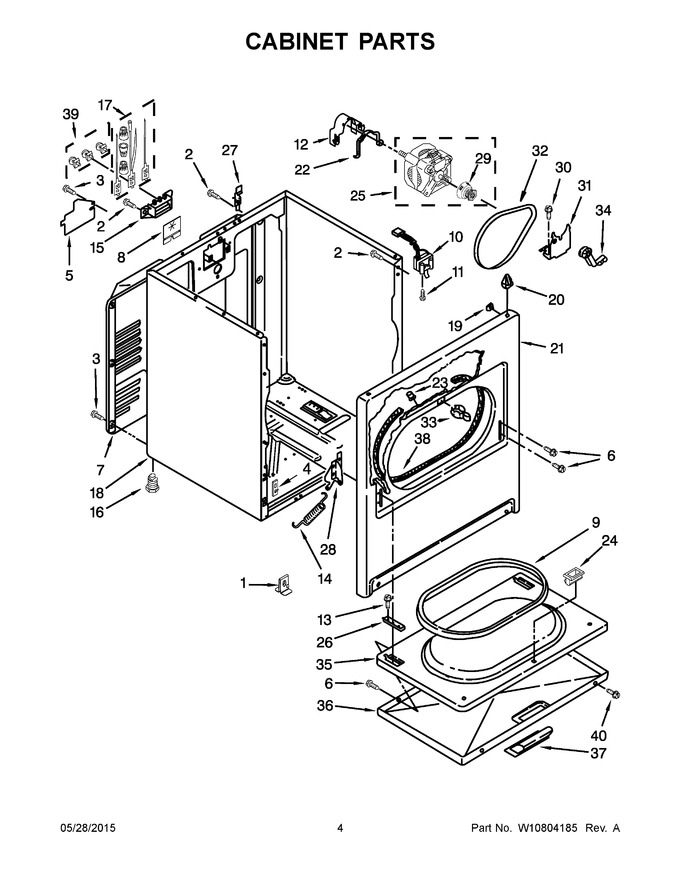 Diagram for CED147SDW2