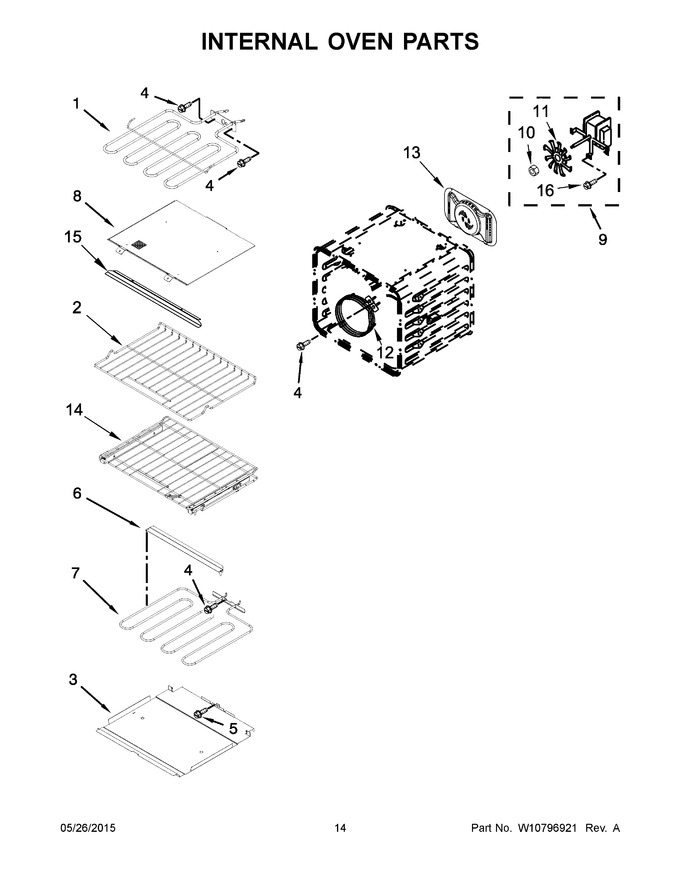 Diagram for KOCE507EWH01