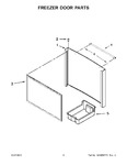 Diagram for 05 - Freezer Door Parts