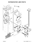Diagram for 04 - Refrigerator Liner Parts
