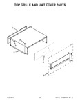 Diagram for 12 - Top Grille And Unit Cover Parts
