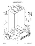 Diagram for 02 - Cabinet Parts
