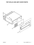 Diagram for 10 - Top Grille And Unit Cover Parts