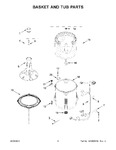 Diagram for 04 - Basket And Tub Parts