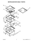 Diagram for 04 - Refrigerator Shelf Parts