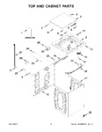 Diagram for 02 - Top And Cabinet Parts