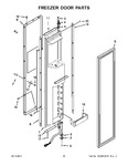 Diagram for 11 - Freezer Door Parts