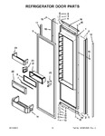 Diagram for 08 - Refrigerator Door Parts