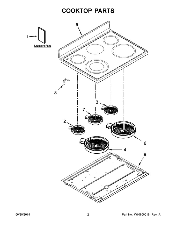 Diagram for WGE555S0BW02