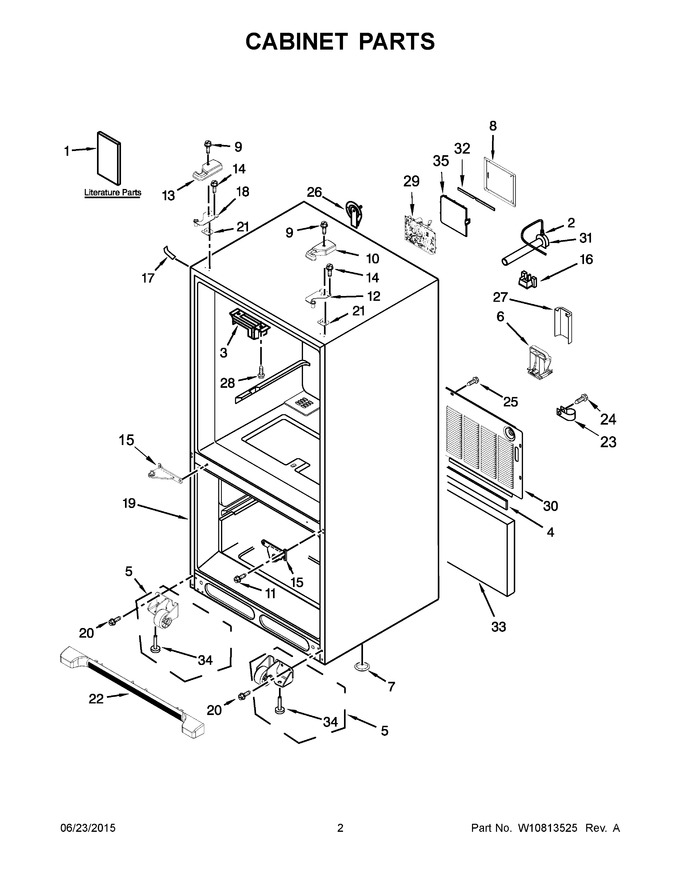 Diagram for WRF540CWBW01