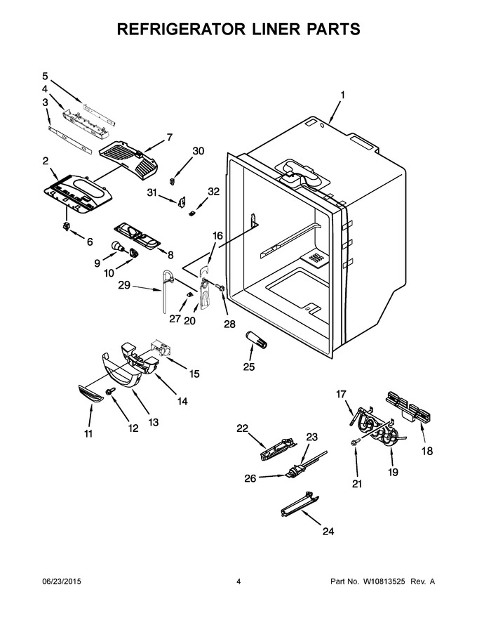 Diagram for WRF540CWBW01