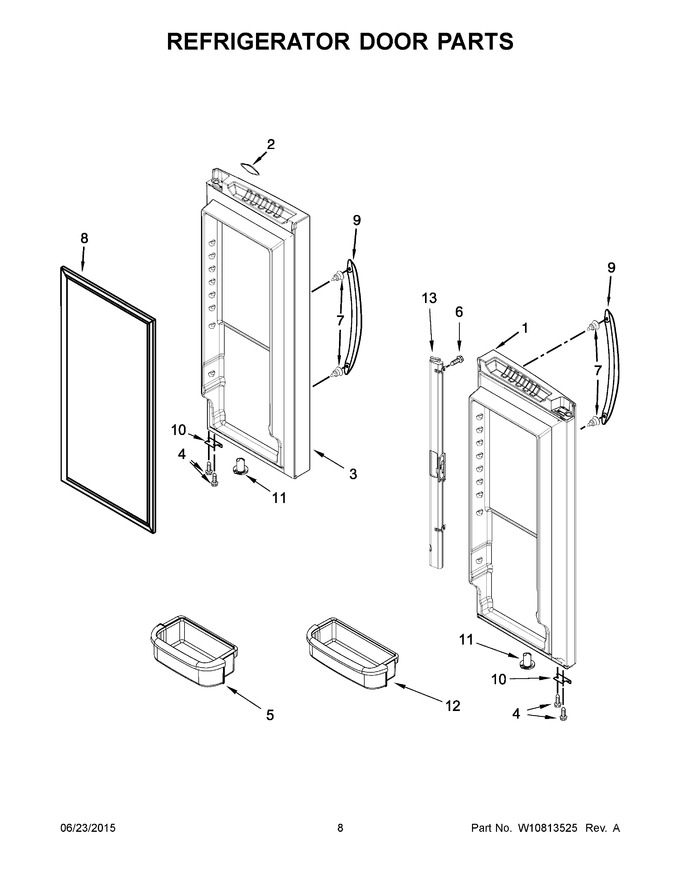 Diagram for WRF540CWBW01