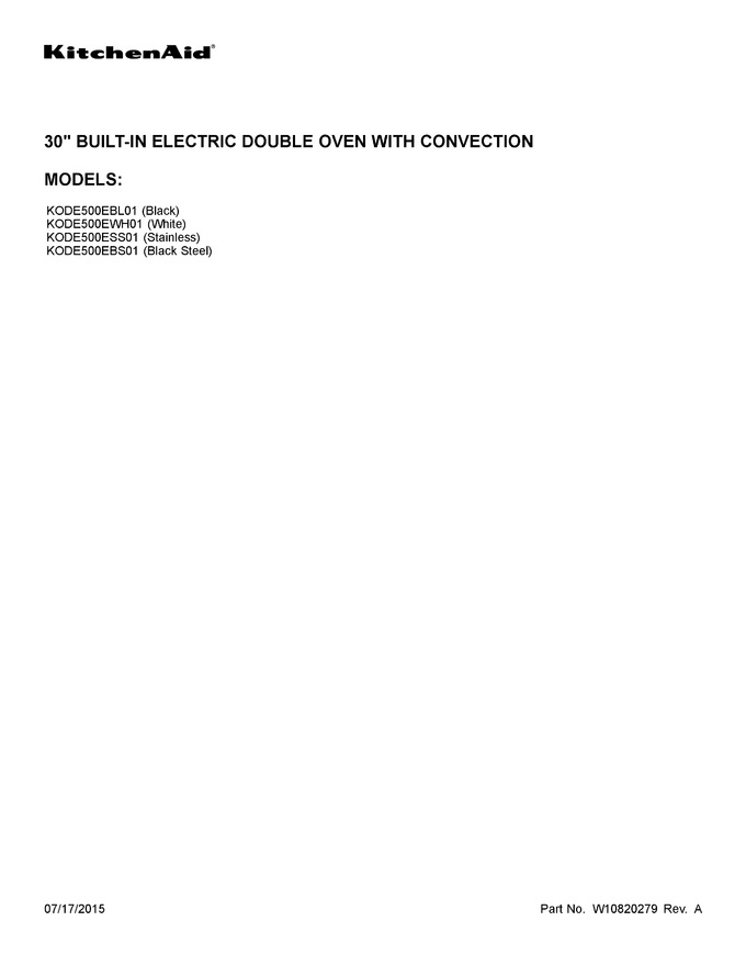 Diagram for KODE500EWH01