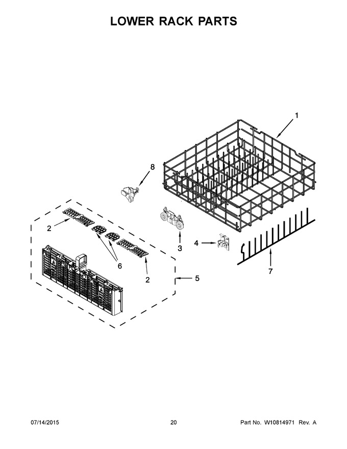 Diagram for WDF760SADM2