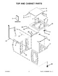 Diagram for 02 - Top And Cabinet Parts