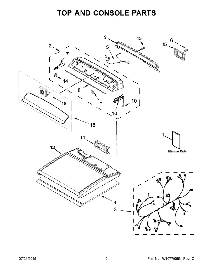 Diagram for WED8500DR0